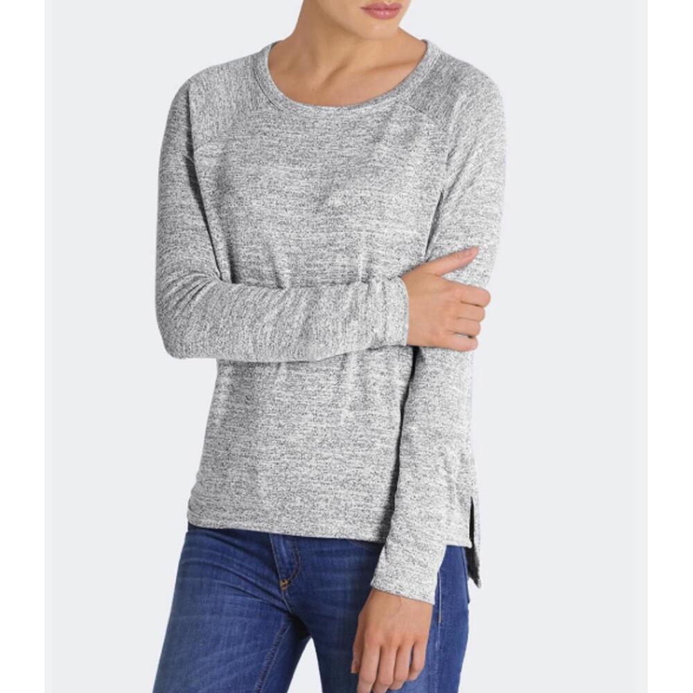 rag & bone Heather Gray Raglan Long Sleeve Top - Size - Medium